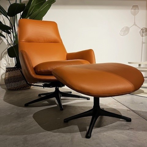 Flexlux Marinella relaxzetel manueel met voetbank - 9